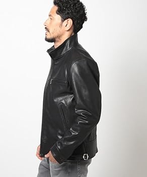 m*n様 DENHAMレザージャケット 楽天市場】DENHAM デンハム レザーコンビ スタンドカラー